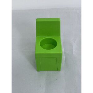 Vintage Fisher Price Little People Green Life Guard Replacement Charir